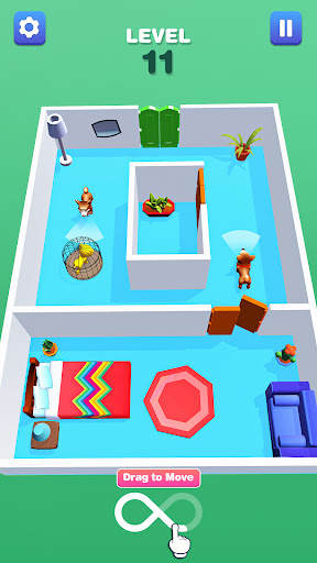 Escape de gato - Escondite